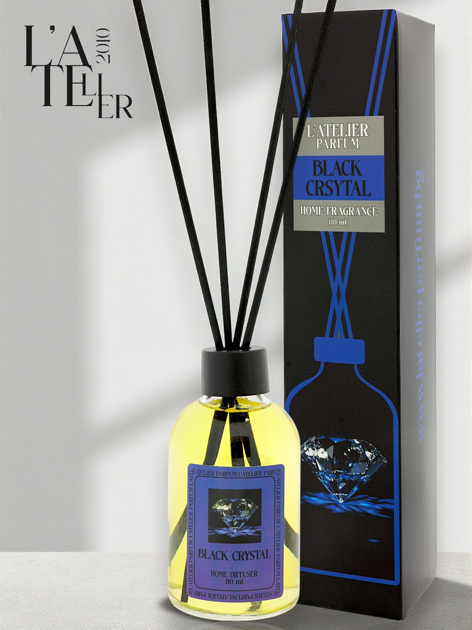 110 ml. ROOM FRAGRANCE BLACK CRYSTAL