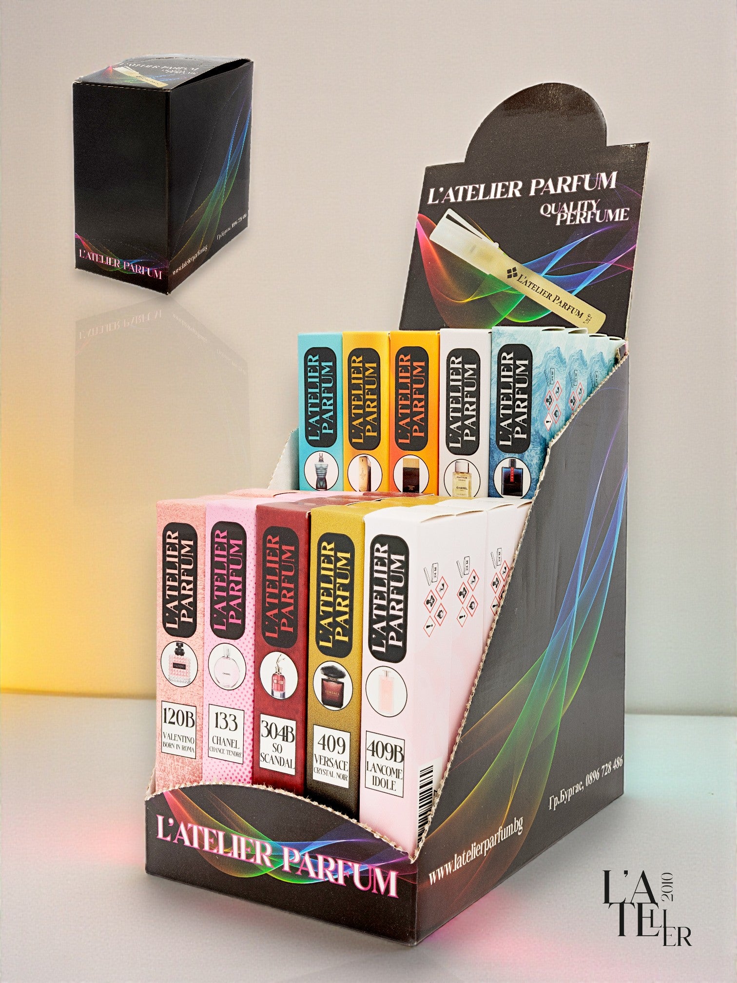 8 мл. ПИСАЛКИ ПАРФЮМИ КУТИЯ НОМЕР 2 ( с 40 бр. писалки парфюми)