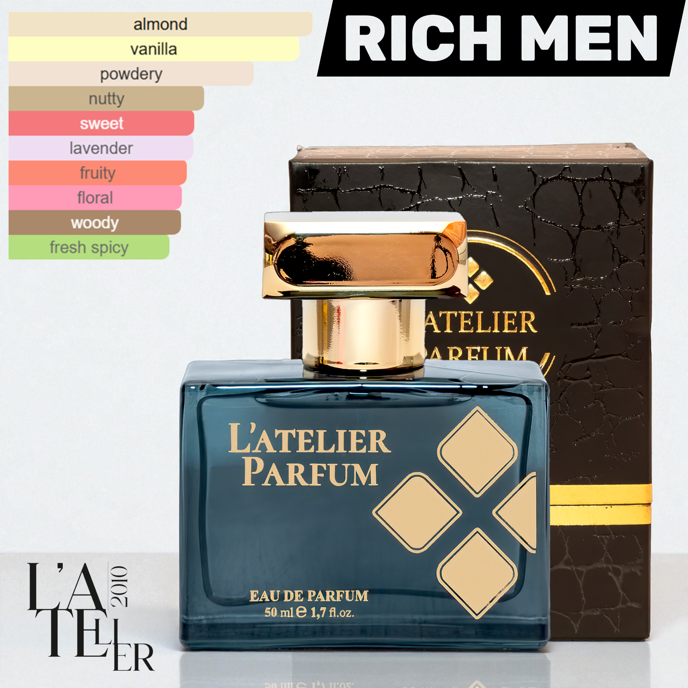 50 ml. NOIR RICH MEN