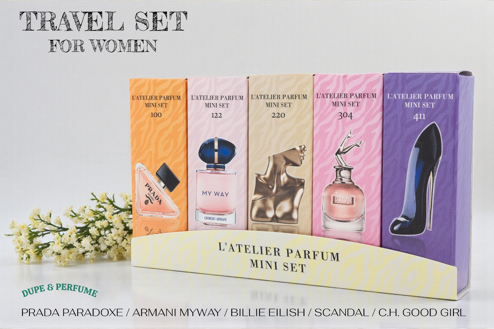 1 - MINI TRAVEL SET WOMEN 1