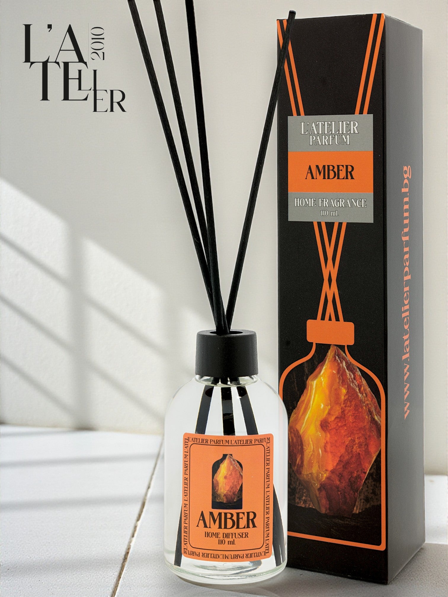 110 ml. ROOM FRAGRANCE AMBER