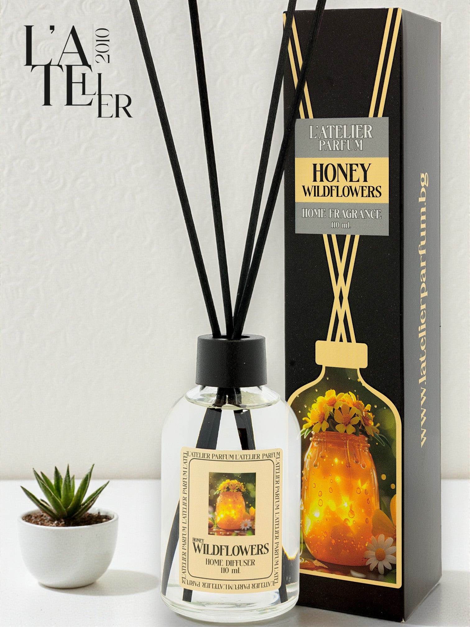 110 ml. ROOM FRAGRANCE HONEY WILDFLOWERS