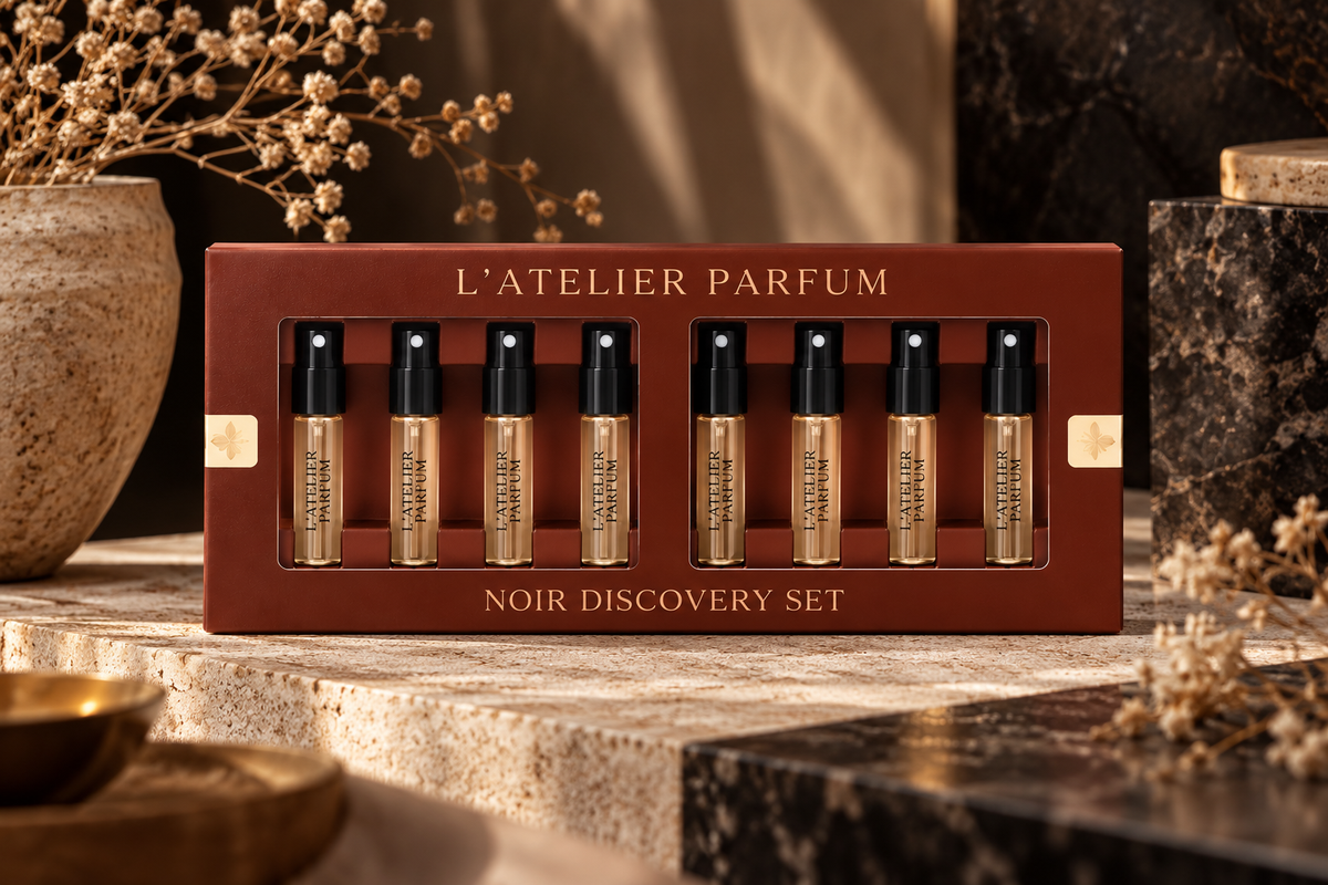 L'ATELIER PARFUM NOIR DISCOVERY SET -  8*3ml.