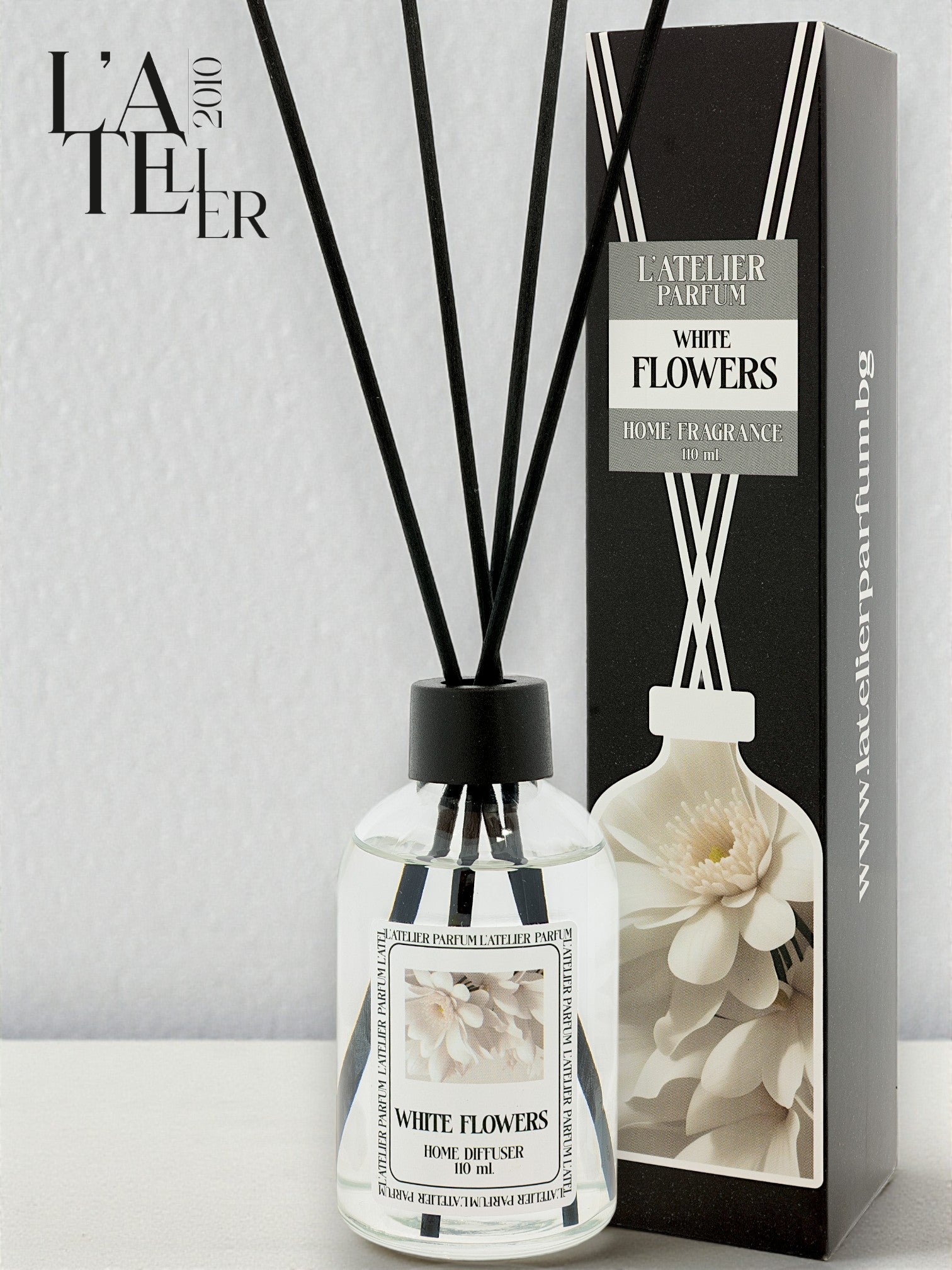 110 ml. ROOM FRAGRANCE WHITE FLOWERS